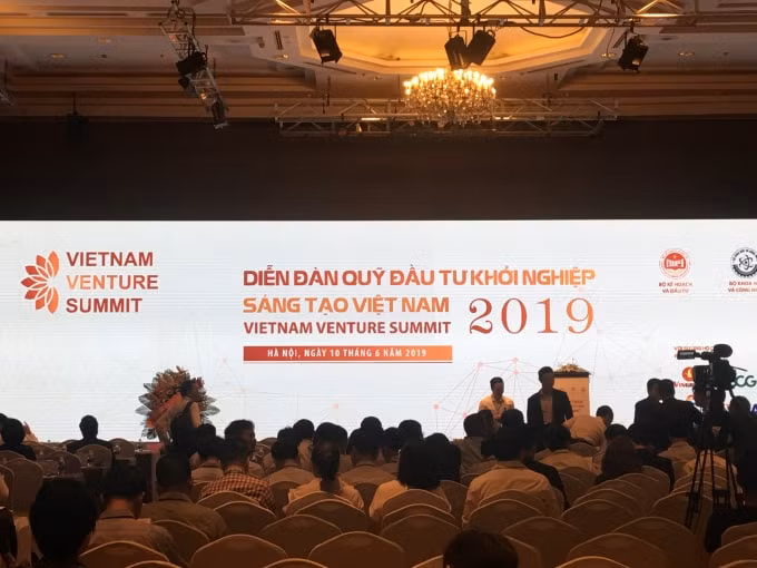 Các đại biểu tham gia Diễn đàn Vietnam Venture Summit 2019 (Ảnh Minh Lê)
