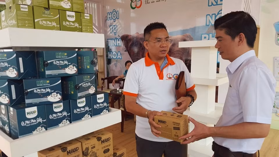 Lễ hội Cà phê Buôn Ma Thuột năm 2019 có sự góp mặt của hàng chục thương hiệu cà phê lớn nhỏ.