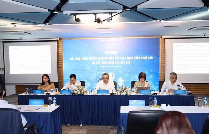 ha noi doi thoai thao go kho khan cho cac nha dau tu tai khu cong nghe cao hoa lac hinh 1