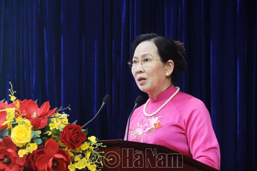 hdnd tinh ha nam khoa xix nhiem ky 2021 2026 thong qua 31 noi dung quan trong hinh 2