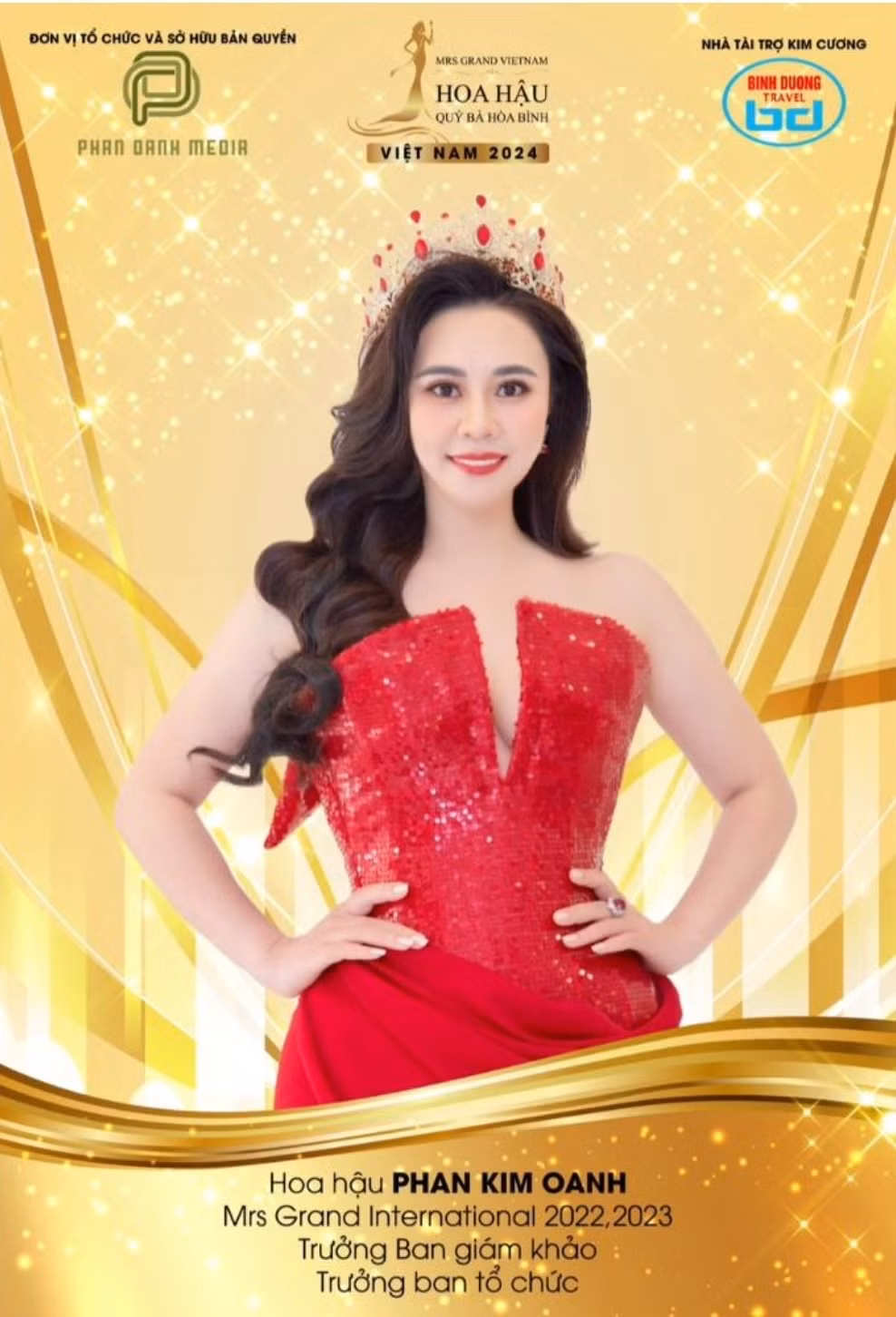 miss grand international phan kim oanh va dan hoa a hau long lay ngoi ghe nong mrs grand vietnam 2024 hinh 13