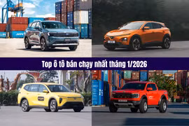 Top 10 ô tô bán chạy tháng 1/2026: Ford trở thành thế lực mới