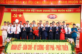 Xã Chương Dương: Giữ kỷ cương, mở dư địa phát triển