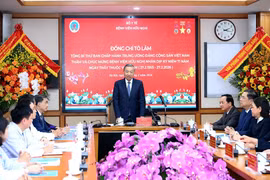Phát biểu của Tổng Bí thư Tô Lâm tại buổi thăm, chúc mừng ngành y tế và tập thể cán bộ, y bác sĩ, nhân viên Bệnh viện Hữu Nghị