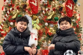 Con trai Hoa hậu Diễm Hương giảm 6kg trong 2 tháng và màn trổ mã như thanh niên