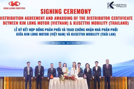 KIM LONG MOTOR khai mở thị trường Thái Lan, dựng mạng lưới phân phối đầu tiên tại Đông Nam Á, gia tăng lợi thế từ nội địa hóa trên 80%
