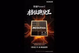 Sức mạnh HONOR Power 2: Chip Dimensity 8500 Elite đạt 2,4 triệu điểm AnTuTu