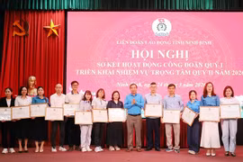 Công đoàn Khu công nghiệp Ninh Bình triển khai nhiều hoạt động thiết thực vì người lao động
