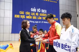 Khai mạc Giải vô địch Karate các câu lạc bộ miền Bắc