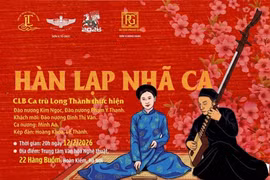 'Hàn lạp nhã ca': Trình diễn ca trù theo đúng tinh thần truyền thống