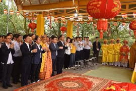 Linh thiêng lễ tế trên núi Ngũ Nhạc cầu quốc thái dân an