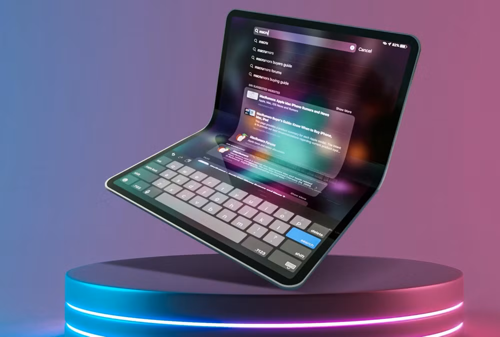 ipad man hinh gap cua apple se xuat hien vao nam 2024 hinh 1