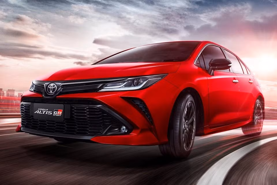 toyota corolla altis gr sport 2022 ra mat tai thi truong thai lan hinh 1