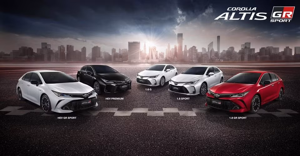 toyota corolla altis gr sport 2022 ra mat tai thi truong thai lan hinh 6