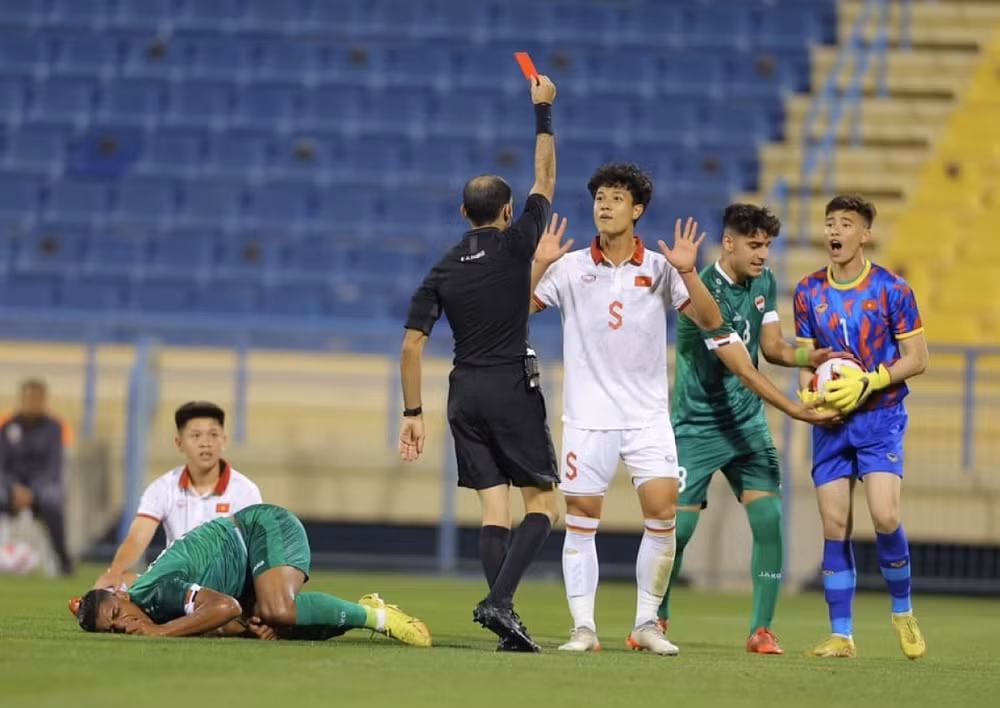 u23 viet nam thua tran dau tien duoi thoi hlv troussier hinh 1