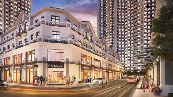 Gateway Tower toạ&nbsp;lạc tại tâm điểm phồn hoa Sapphire 2 - phân khu sở hữu shop downtown thời thượng và shop khối đế sầm uất phục vụ mọi nhu cầu mua sắm-ẩm thực-giải trí của khách thuê.