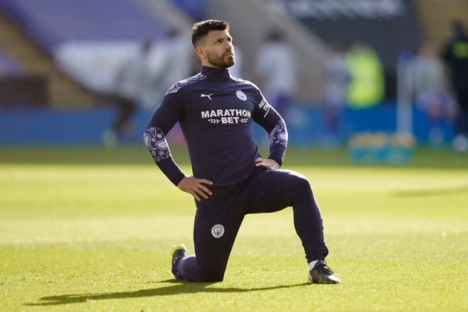 Aguero vẫn có thể chơi bóng đỉnh cao thêm vài năm. Ảnh: Getty