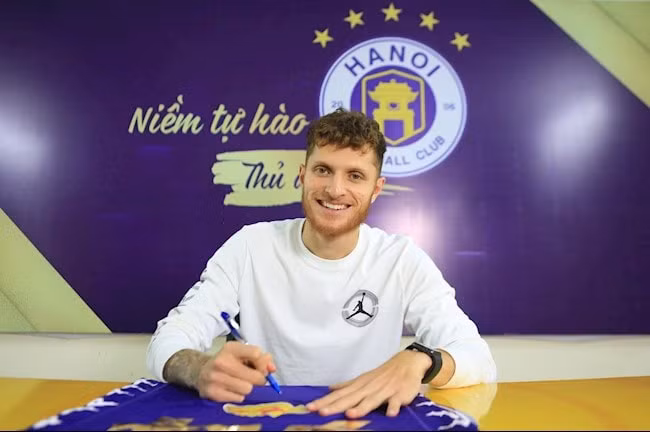 Ngoại binh Geovane là tân binh của Hà Nội FC trước thềm V.League 2020. Ảnh: internet
