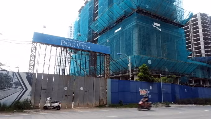 Dự án Park Vista “vướng” nhiều sai phạm của Công ty Đông Mê Kông. Ảnh: tinnhanhchungkhoan.vn