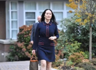 Giám đốc tài chính của Huawei, bà Mạnh Vãn Chu - Ảnh: AFP