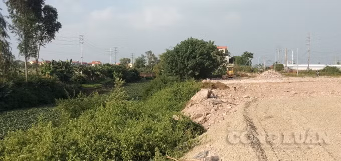 Dự án đe dọa hệ thống thủy lợi trên địa bàn.