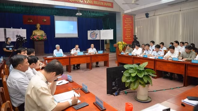 Quang cảnh buổi đối thoại giữa Thanh tra Chính phủ, UBND TP.HCM và người dân Thủ Thiêm.