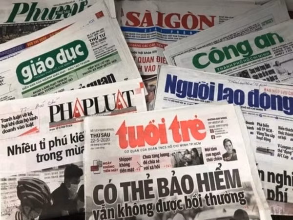 Báo chí nếu đăng tải thông tin sai sự thật gây ảnh hưởng rất nghiêm trọng có thể bị đình chỉ hoạt động đến 12 tháng. Ảnh minh họa