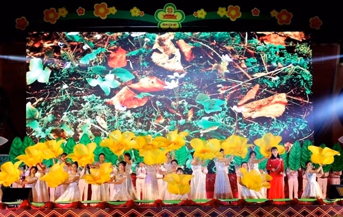 Lễ hội Trà hoa vàng Ba Chẽ lần thứ III với chủ đề “Trà hoa vàng - Danh trà đất Việt”. (Ảnh Sở Du lịch Quảng Ninh)