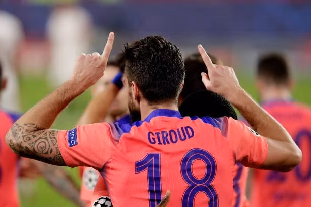 Giroud là người đã có bàn thắng mở màn cho Chelsea. Ảnh: thethao247.vn