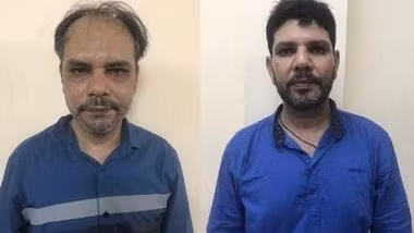Zahid Abbas Ali (37 tuổi) và Ibrahim Ali (49 tuổi) đều mang quốc tịch Pakistan bị bắt giữ tại cơ quan công an. Ảnh: congly.vn