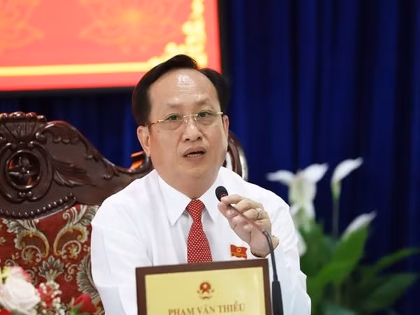 Ông Phạm Văn Thiều - Chủ tịch UBND tỉnh Bạc Liêu