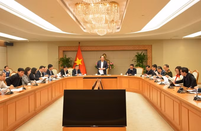 Quang cảnh cuộc họp.