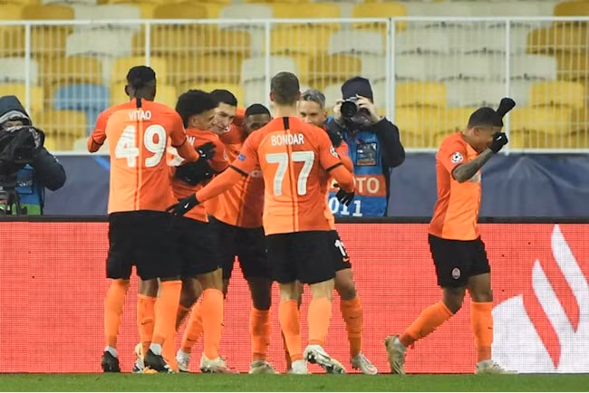 Shakhtar Donetsk vươn lên giành chiến thắng. Ảnh: bongda24h.vn