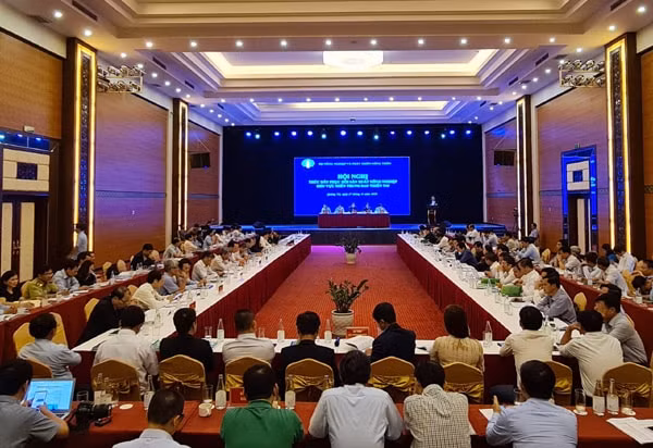 Hội nghị thúc đẩy phục hồi sản xuất nông nghiệp khu vực miền trung sau thiên tai.&nbsp;