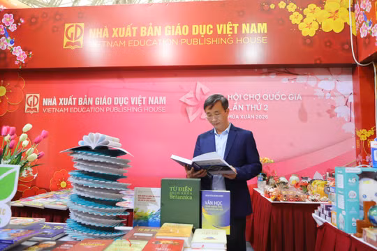 Nhà xuất bản Giáo dục Việt Nam tại Hội chợ Mùa Xuân 2026: Không gian tri thức đa tầng, đa giá trị