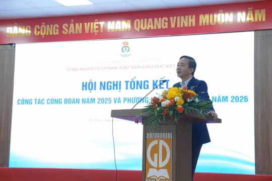 Công đoàn Nhà xuất bản Giáo dục Việt Nam tổng kết công tác năm 2025, định hướng nhiệm vụ trọng tâm năm 2026