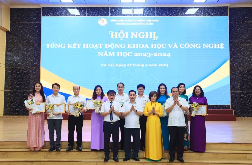 dai hoc cong doan tong ket hoat dong khoa hoc va cong nghe nam 2023 2024 hinh 3