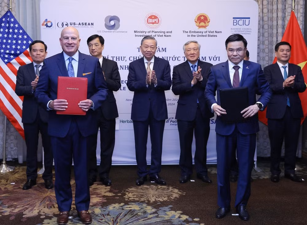 petrovietnam ky ket hop tac voi cac doi tac hoa ky ve chuyen doi so va nang luong ben vung hinh 1