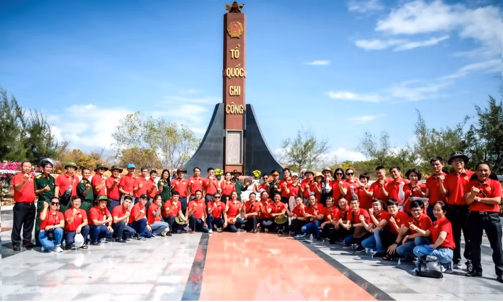 doan can bo pv gas tham gia chuyen hai trinh vi truong sa than yeu hinh 1