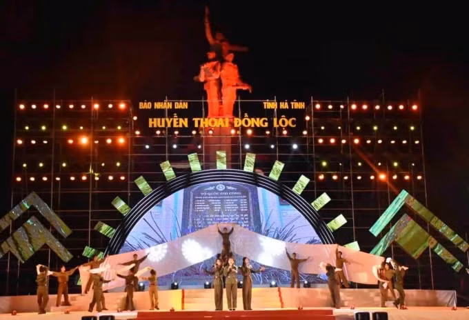 Chương trình nghệ thuật đặc biệt “Huyền thoại Đồng Lộc”.
