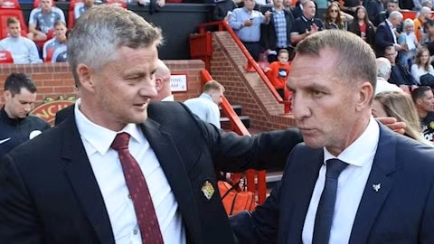 HLV Brendan Rodgers nói về cuộc đối đầu với Solsjaer. Ảnh: internet.