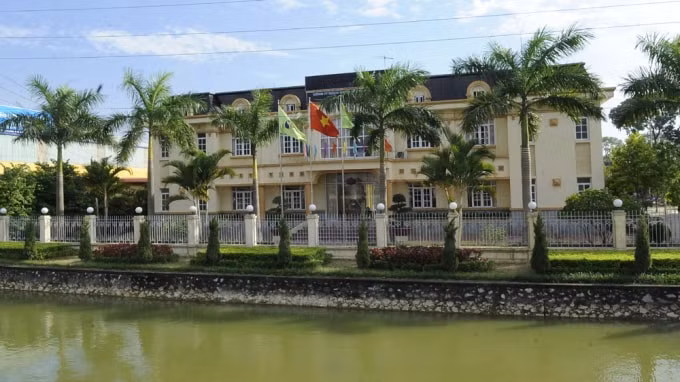 Trụ sở Công ty TNHH Xây dựng Tân Thịnh. Ảnh: BBG