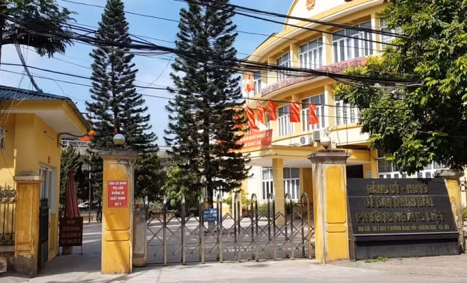 UBND phường Hoàng Liệt vẫn 
