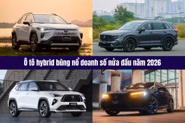 Doanh số các mẫu ô tô hybrid nửa đầu 2026: Toyota 'cân' thị trường