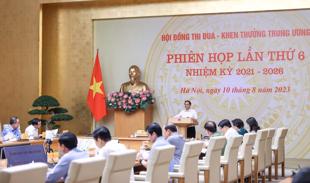 thu tuong pham minh chinh can coi trong nang tam hon nua cong tac thi dua khen thuong hinh 2