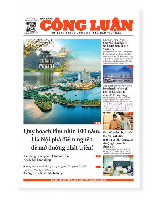 Nhà báo và Công luận số 12-2026