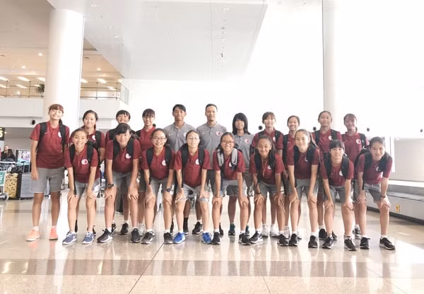 ĐT nữ U15 Hồng Kông tự tin tham dự giải. Ảnh: VFF