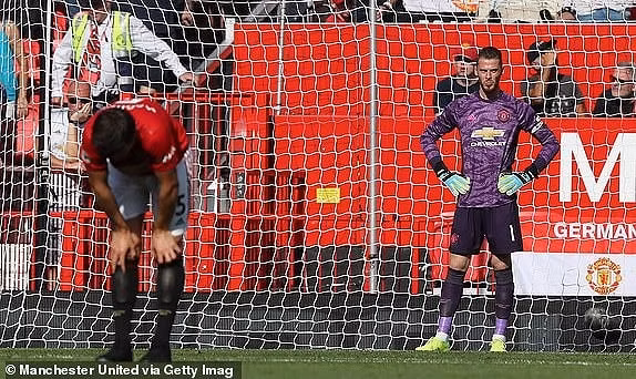 De Gea và các đồng đội đang có giai đoạn đáng quên. Ảnh: Getty