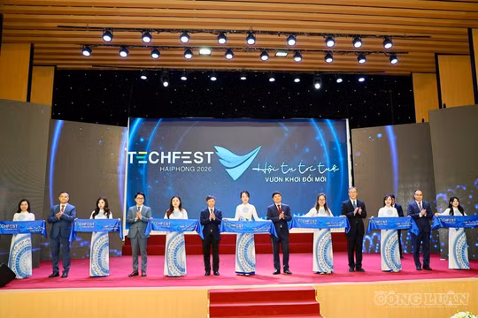 Techfest Hải Phòng 2026 quy tụ 125 gian hàng công nghệ