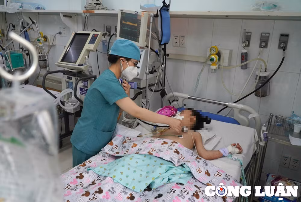 ben trong khu dieu tri sot xuat huyet nang o benh vien nhi dong 2 hinh 10